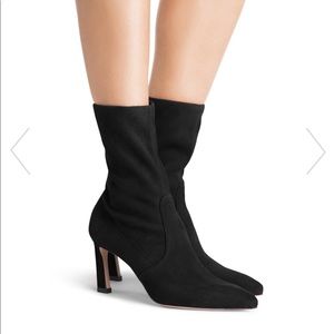 Stuart Weitzman Rapture 75 Stretch Suede Boots